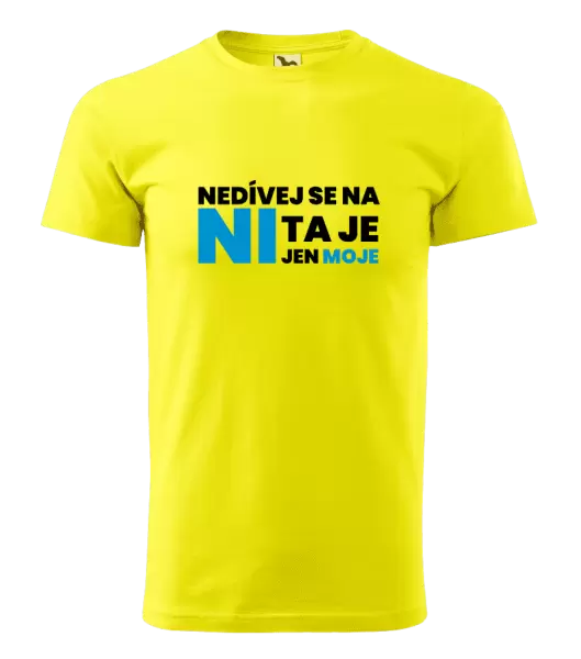 Pánské tričko Nedívej se na ni