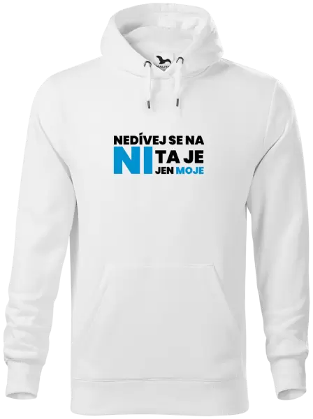 Pánská mikina Nedívej se na ni