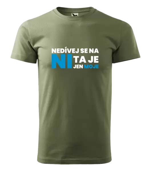 Pánské tričko Nedívej se na ni