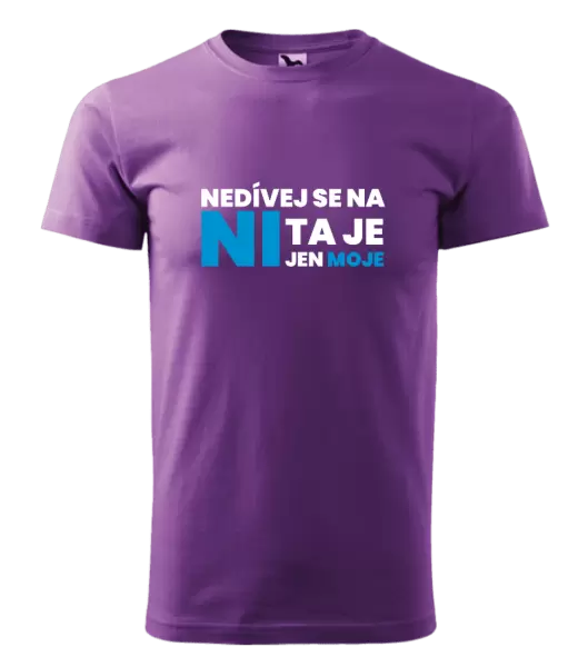 Pánské tričko Nedívej se na ni
