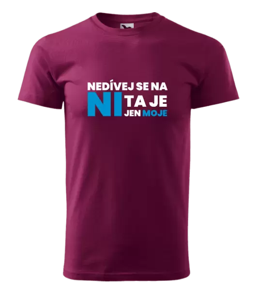 Pánské tričko Nedívej se na ni