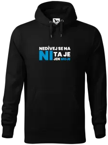 Pánská mikina Nedívej se na ni