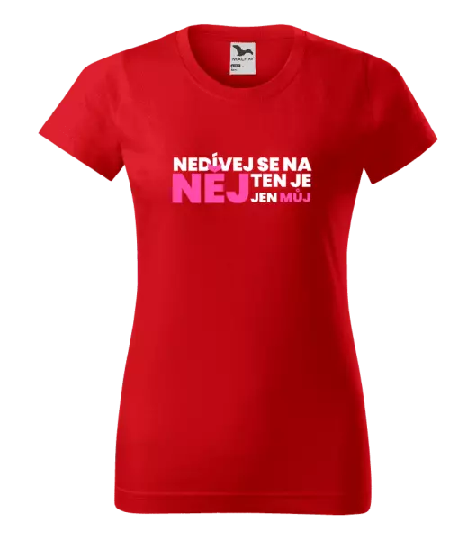 Dámské tričko Nedívej se na něj