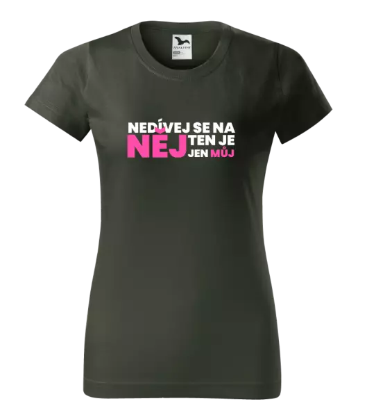 Dámské tričko Nedívej se na něj