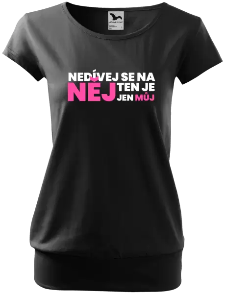 Dámské tričko Nedívej se na něj