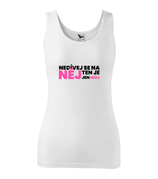 Dámské tílko Nedívej se na něj