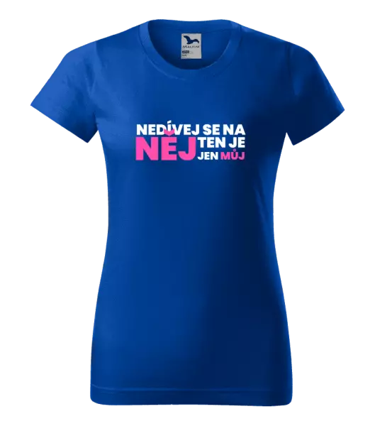 Dámské tričko Nedívej se na něj