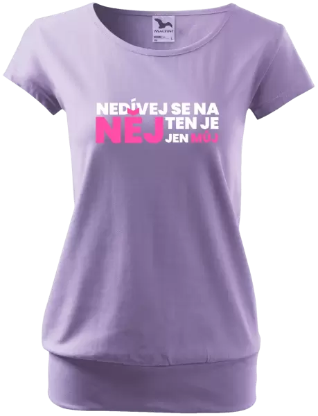 Dámské tričko Nedívej se na něj