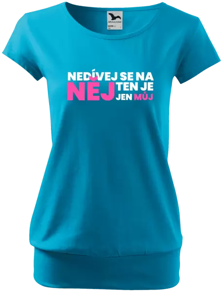 Dámské tričko Nedívej se na něj