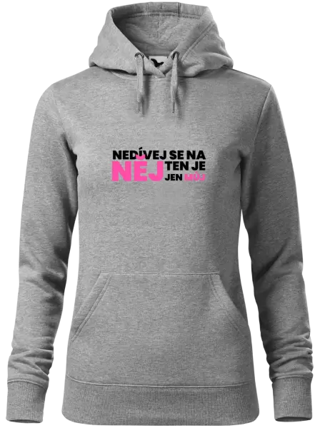 Dámská mikina Nedívej se na něj