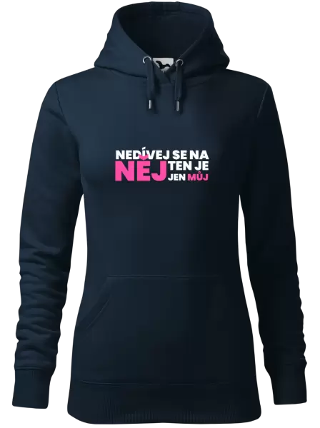Dámská mikina Nedívej se na něj