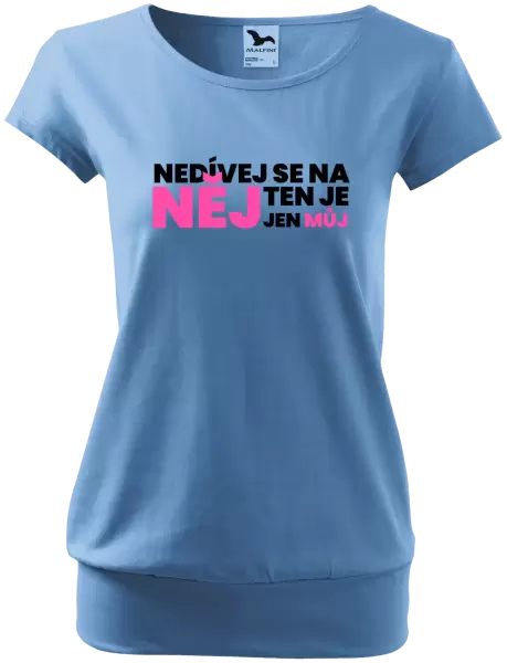 Dámské tričko Nedívej se na něj