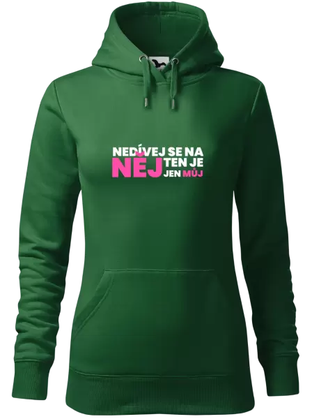Dámská mikina Nedívej se na něj