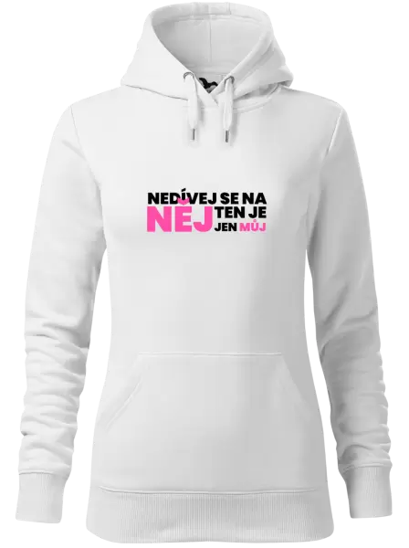 Dámská mikina Nedívej se na něj