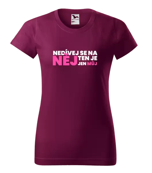 Dámské tričko Nedívej se na něj