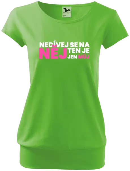 Dámské tričko Nedívej se na něj