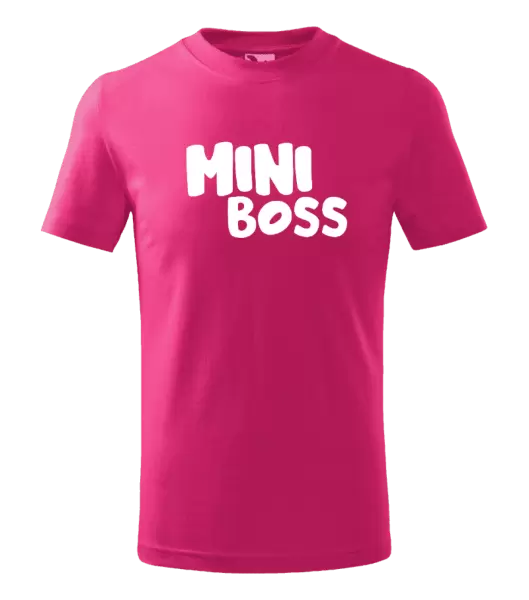 Dětské tričko Mini Boss