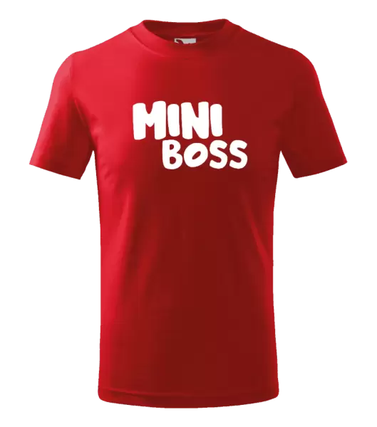 Dětské tričko Mini Boss
