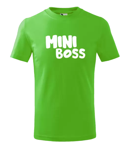 Detské tričko Mini Boss