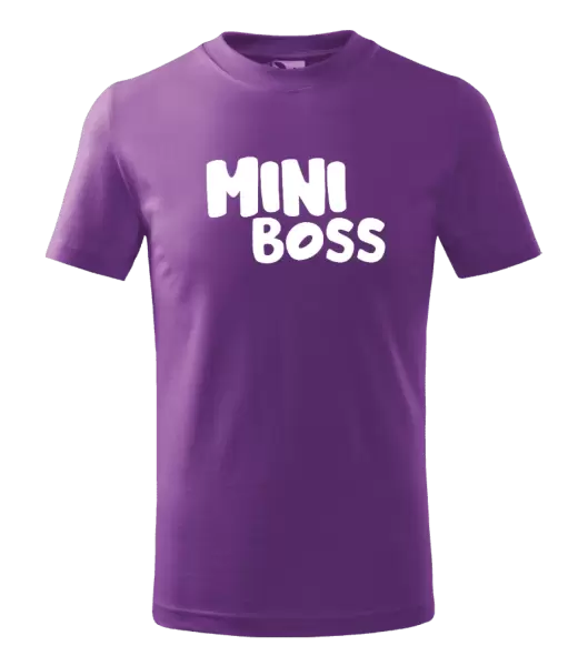 Dětské tričko Mini Boss