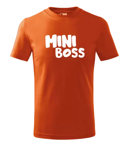 Dětské tričko Mini Boss