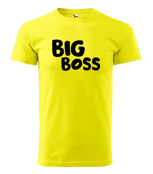 Pánské tričko Big Boss
