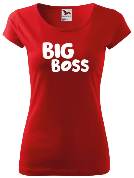 Dámske tričko Big Boss