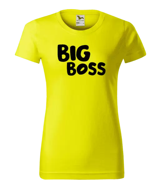 Dámske tričko Big Boss