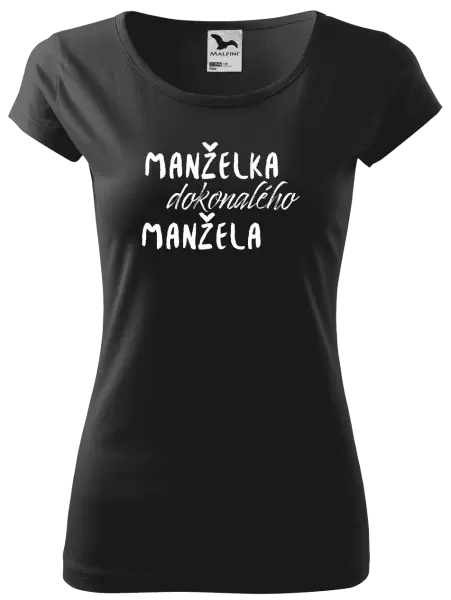 Dámské tričko Manželka dokonalého manžela