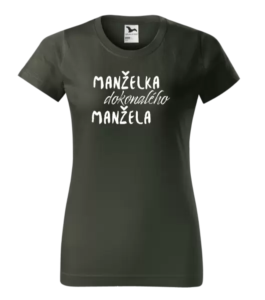 Dámské tričko Manželka dokonalého manžela