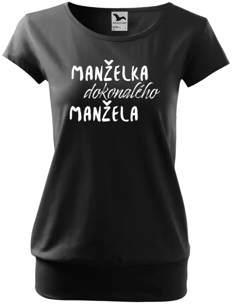 Dámské tričko Manželka dokonalého manžela