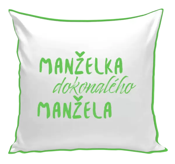 Polštář Manželka dokonalého manžela