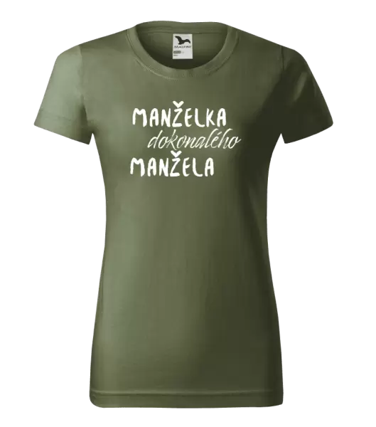 Dámské tričko Manželka dokonalého manžela