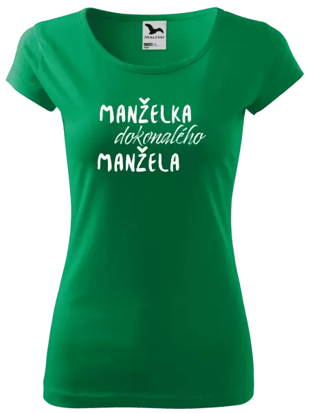 Dámské tričko Manželka dokonalého manžela