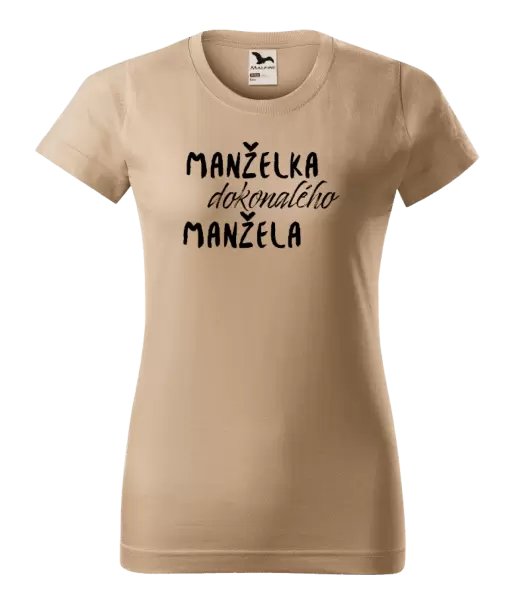 Dámské tričko Manželka dokonalého manžela
