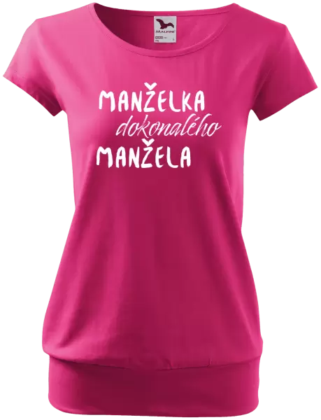Dámské tričko Manželka dokonalého manžela