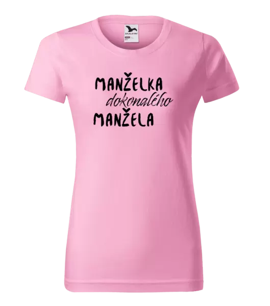 Dámské tričko Manželka dokonalého manžela