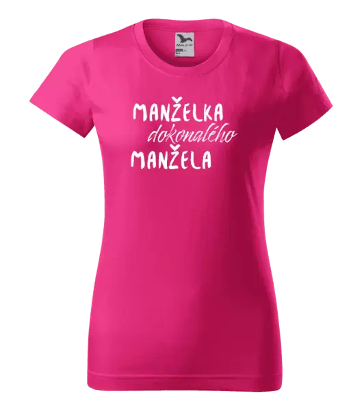 Dámské tričko Manželka dokonalého manžela
