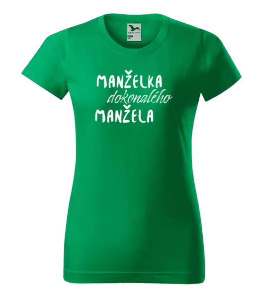 Dámské tričko Manželka dokonalého manžela