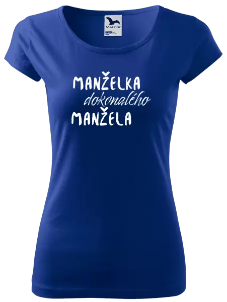Dámské tričko Manželka dokonalého manžela