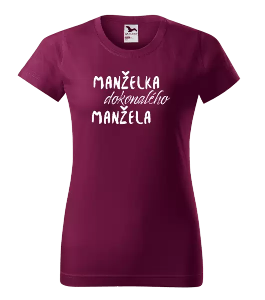 Dámské tričko Manželka dokonalého manžela