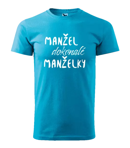 Pánské tričko Manžel dokonalé manželky