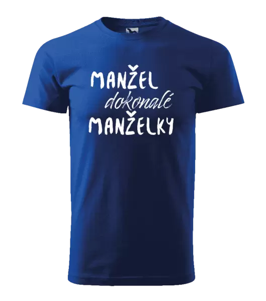 Pánské tričko Manžel dokonalé manželky