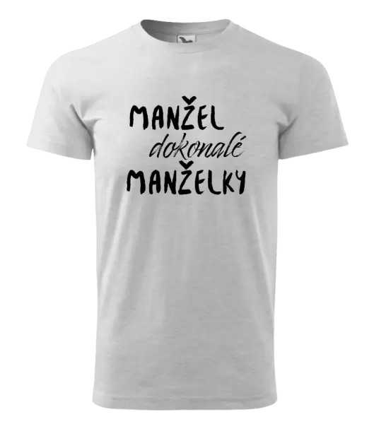 Pánské tričko Manžel dokonalé manželky