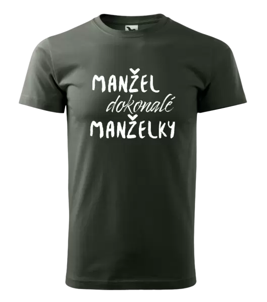 Pánské tričko Manžel dokonalé manželky