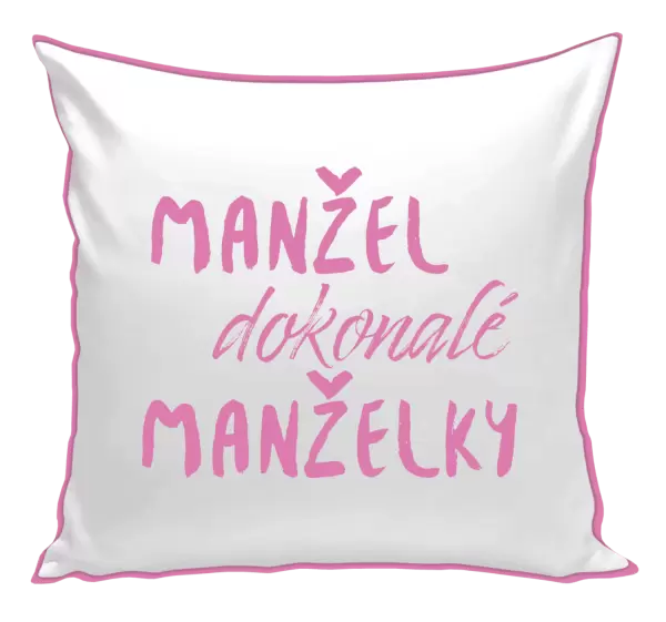 Polštář Manžel dokonalé manželky