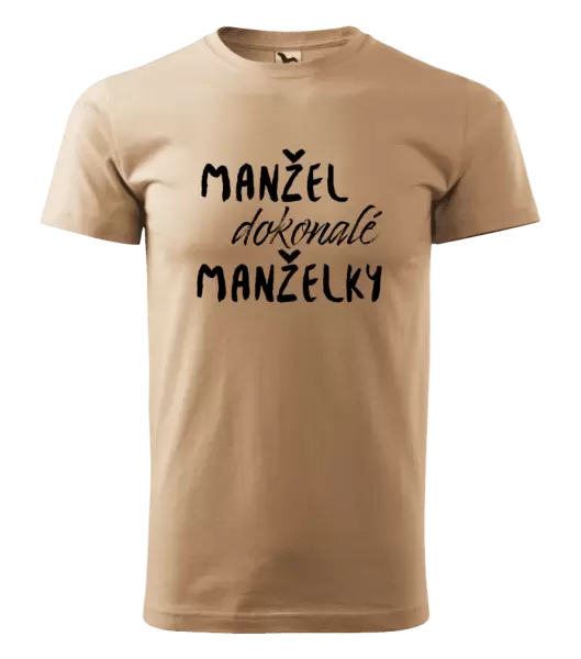 Pánské tričko Manžel dokonalé manželky