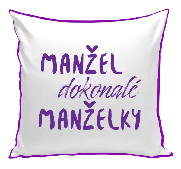 Polštář Manžel dokonalé manželky