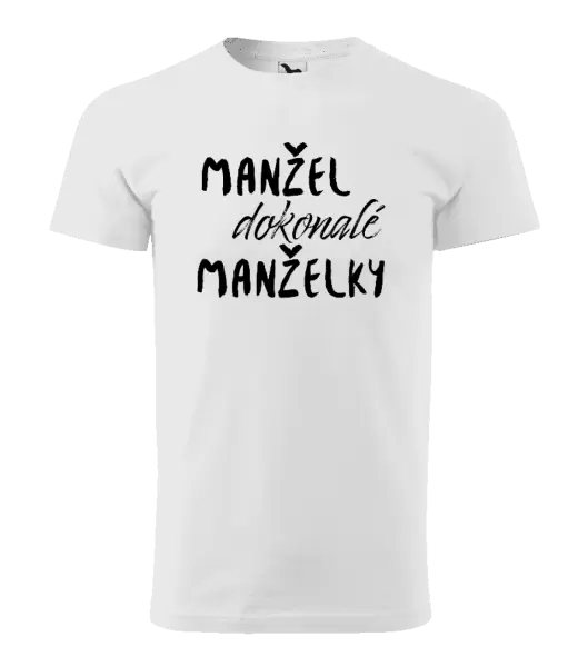 Pánské tričko Manžel dokonalé manželky