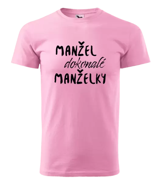 Pánské tričko Manžel dokonalé manželky
